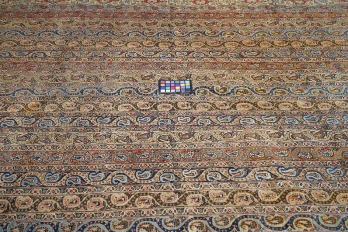 extremely fine persian qum wool rug 711 x 1011 3006