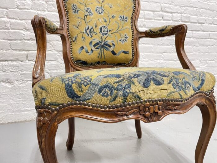 french antique walnut louis xv armchair c 1770 1197