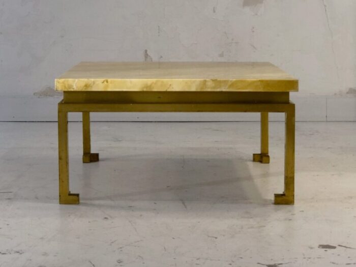 french shabby chic coffee table from maison ramsey 1970s 2