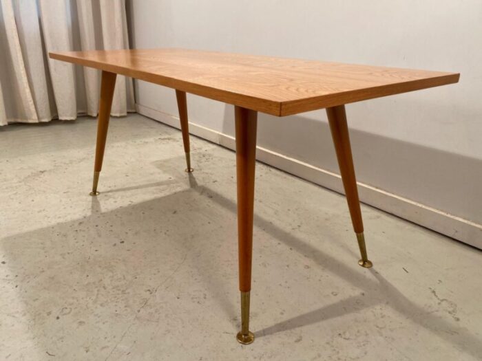 german maple side table by ilse moebel 1950s 7