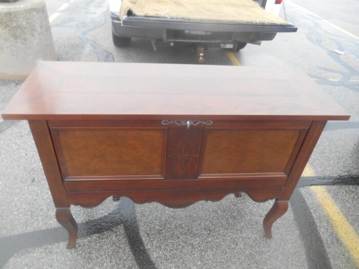 gorgeous vintage baker furniture maple inlay credenza sideboard dry bar 8887