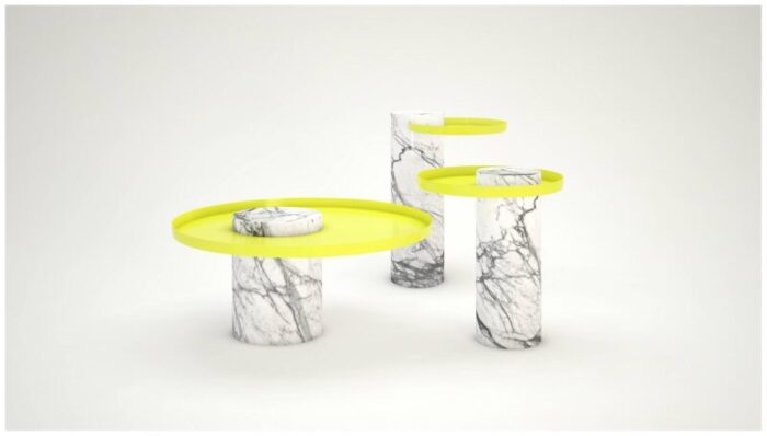 gueridons by sebastian herkner set of 2 3 1