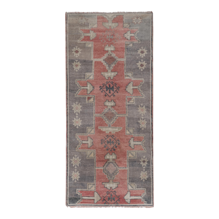 hand knotted anatolian karapinar rug 37 x 82 6900