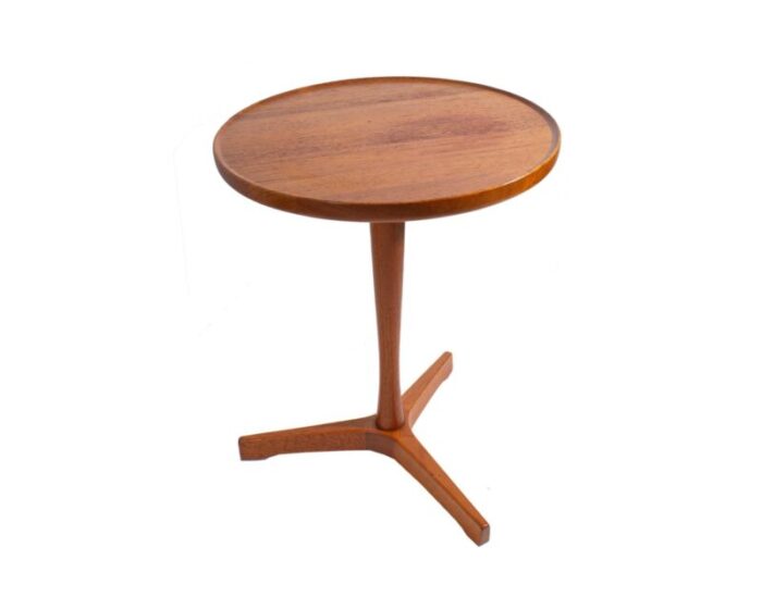 hans c andersen 1960s artex teak accent table 6511