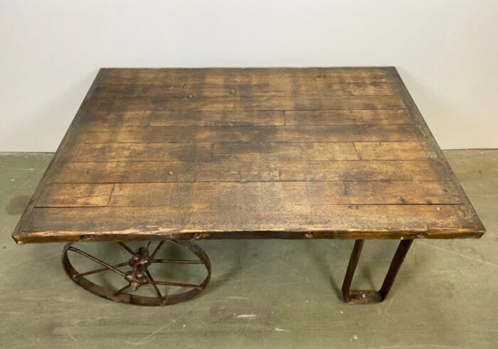 industrial coffee table 1950s 10