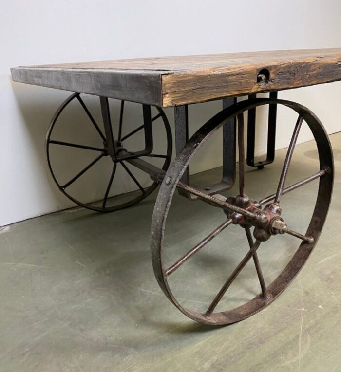 industrial coffee table 1950s 6