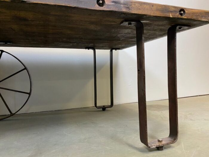 industrial coffee table 1950s 7