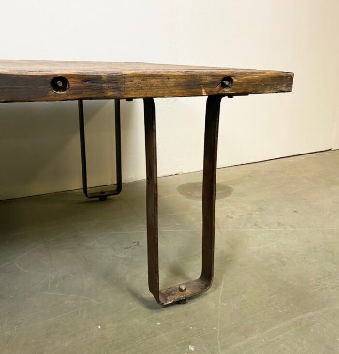 industrial coffee table 1950s 8