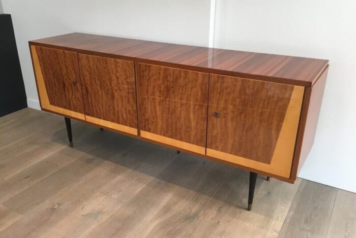 italian 4 door wooden sideboard 1960s 1