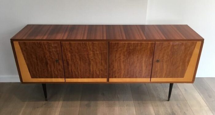 italian 4 door wooden sideboard 1960s 2