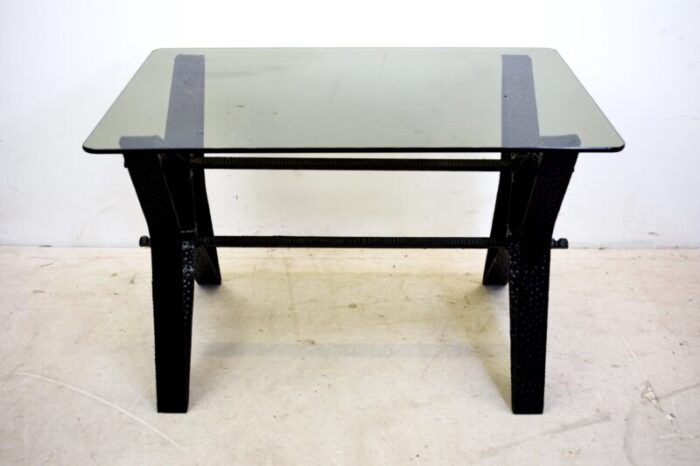 italian coffee table from cristal art 1960s 1