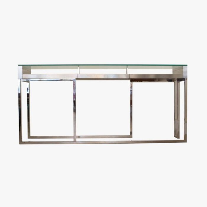 italian console table by liwans 1970s 6