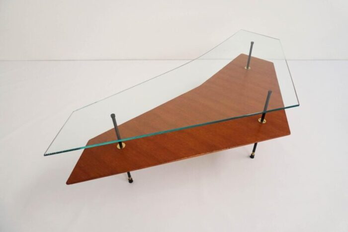 italian diagonal coffee table 1950s 3