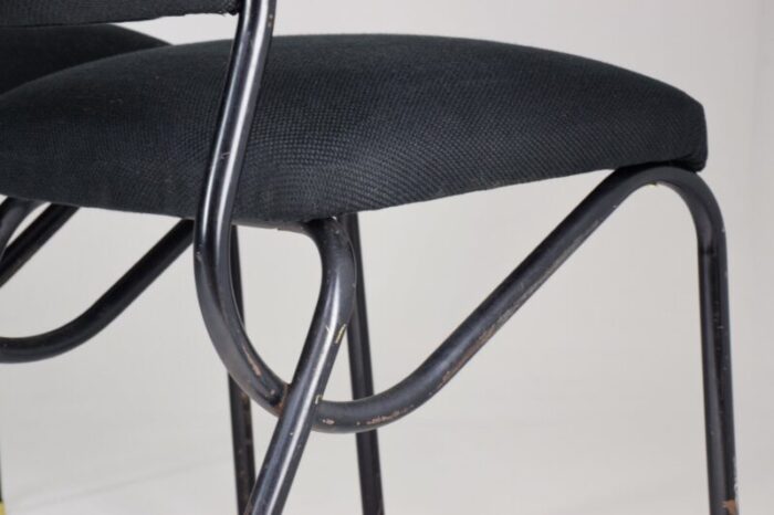 italian dining chairs in the style of bbpr 1950s set of 4 2