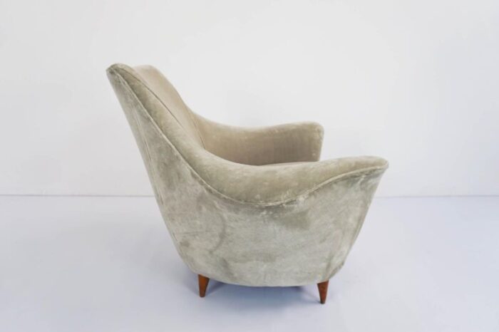 italian dolphin armchair 1950s 4