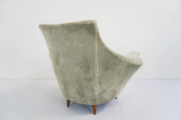 italian dolphin armchair 1950s 5