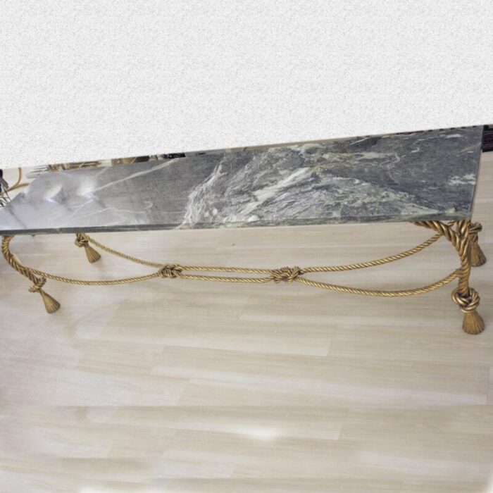 italian marble table in the style of pierluigi colli 1940s 5