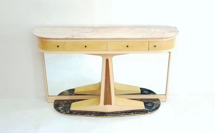 italian mirror marble console table 1959 1