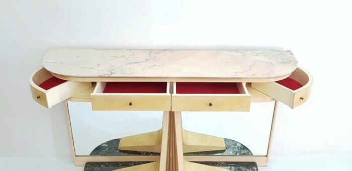 italian mirror marble console table 1959 2