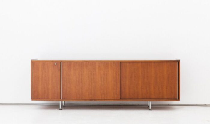 italian walnut sideboard by alberto rosselli 1950s 1