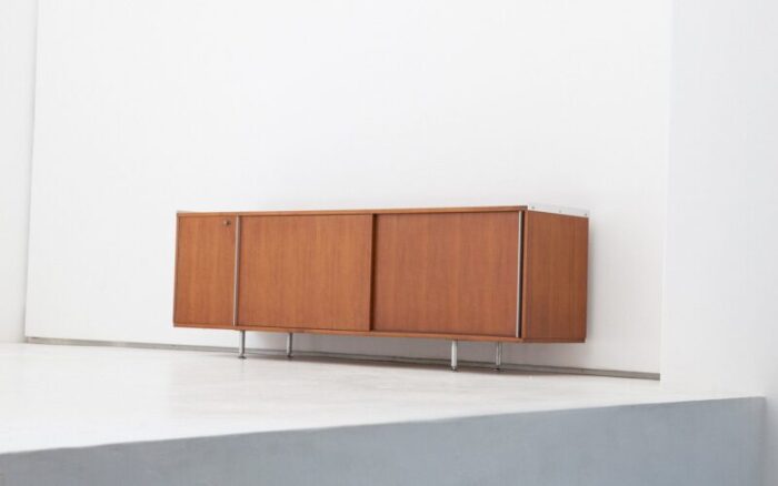 italian walnut sideboard by alberto rosselli 1950s 2