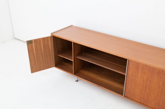 italian walnut sideboard by alberto rosselli 1950s 5