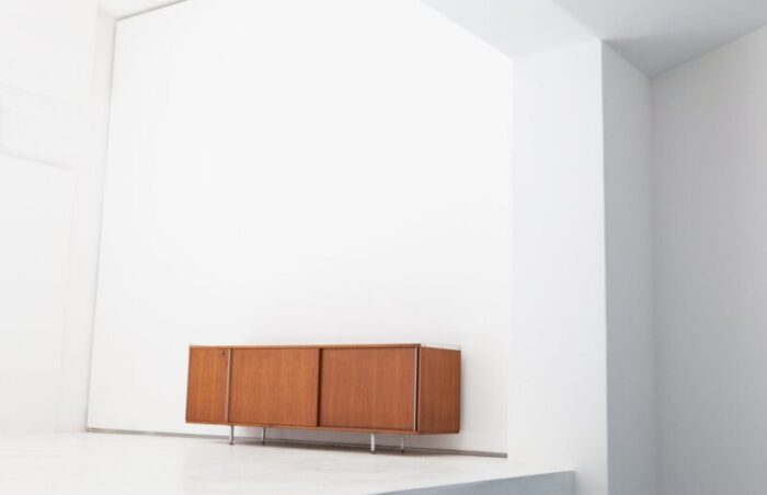 italian walnut sideboard by alberto rosselli 1950s 6