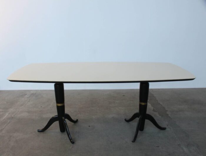 large dining table 1950s 1