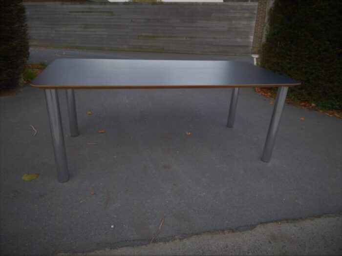 large dutch dining table from pastoe 1980s 1