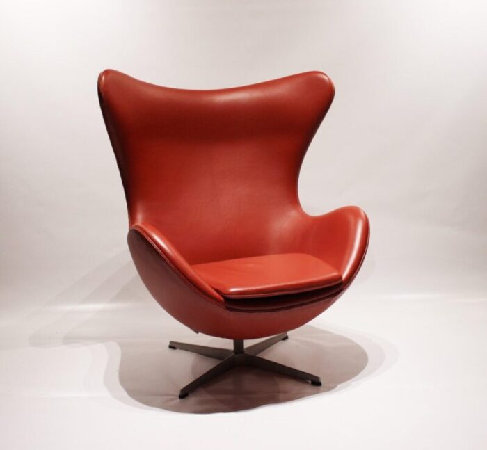 leather 3316 egg chair by arne jacobsen for fritz hansen 2001 1