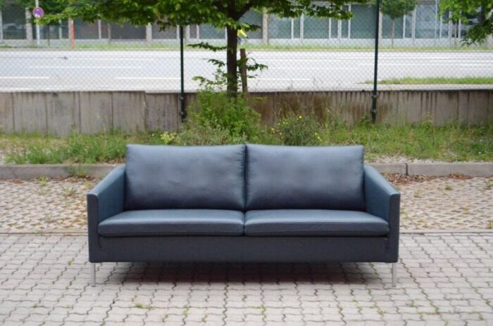 leather model eaton sofa by ed reuter for walter knoll wilhelm knoll 1990s 1