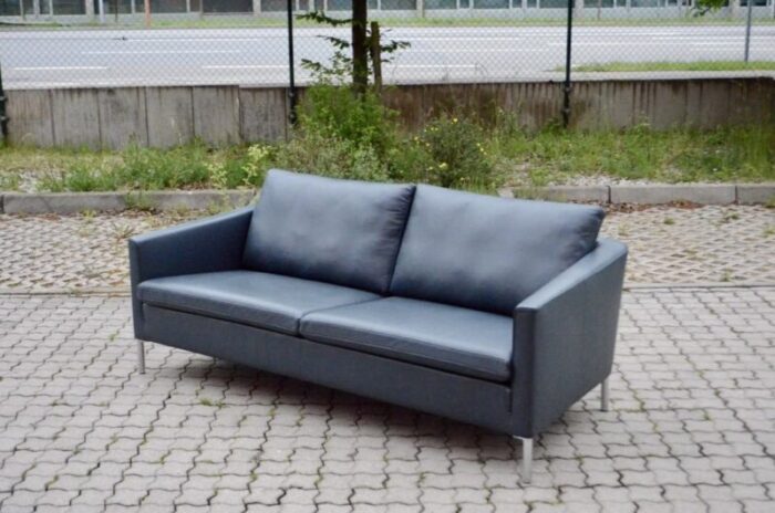 leather model eaton sofa by ed reuter for walter knoll wilhelm knoll 1990s 5