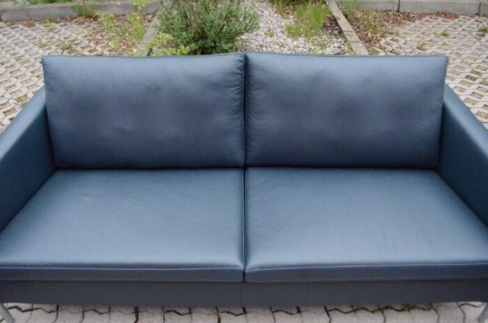 leather model eaton sofa by ed reuter for walter knoll wilhelm knoll 1990s 8