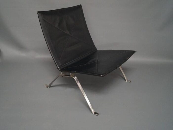 leather pk22 lounge chair by poul kjaerholm for fritz hansen 2008 1