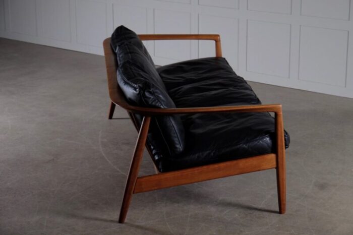 leather sofa by folke ohlsson for bodafors 1960s 4