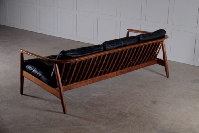 leather sofa by folke ohlsson for bodafors 1960s 8