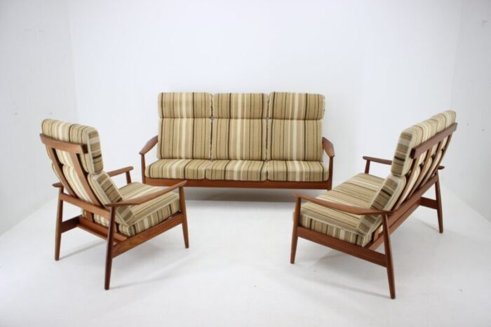 living room set by arne vodder for france son france daverkosen 1960s set of 3 2