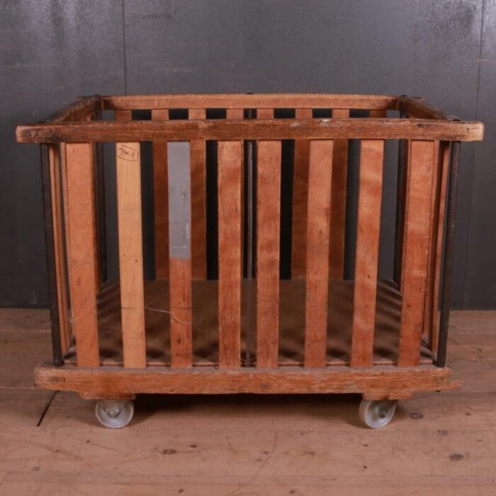 log bin trolley 1920s 1