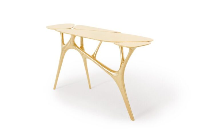 lotus console table by zhipeng tan 1