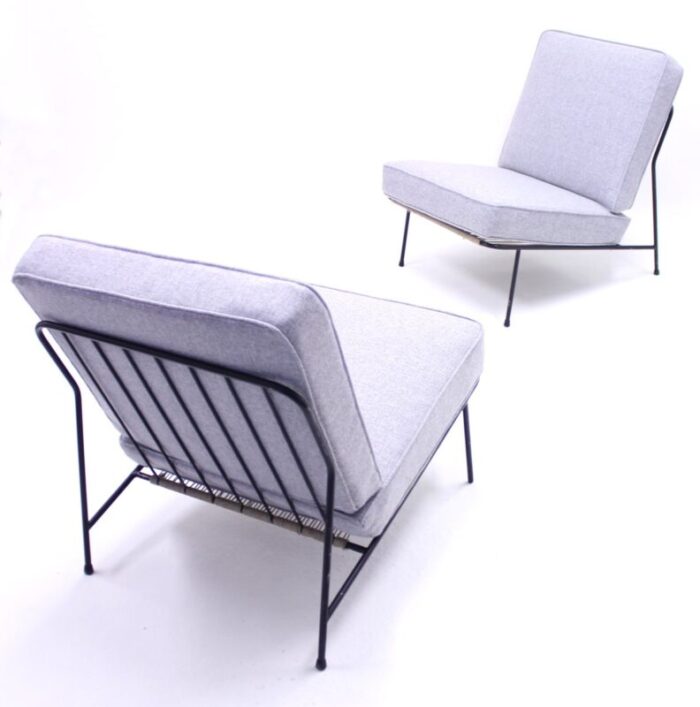 lounge chairs by alf svensson for dux 1950s set of 2 12