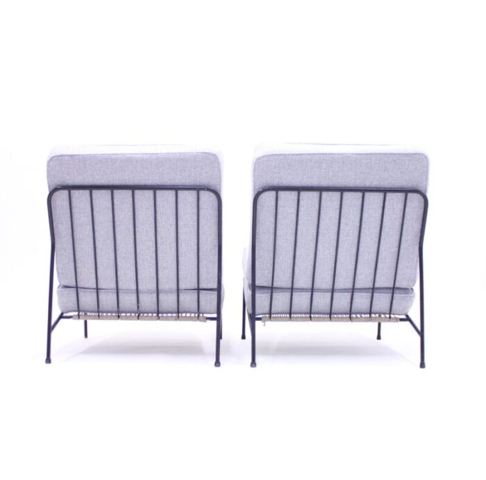 lounge chairs by alf svensson for dux 1950s set of 2 15