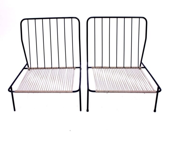 lounge chairs by alf svensson for dux 1950s set of 2 16