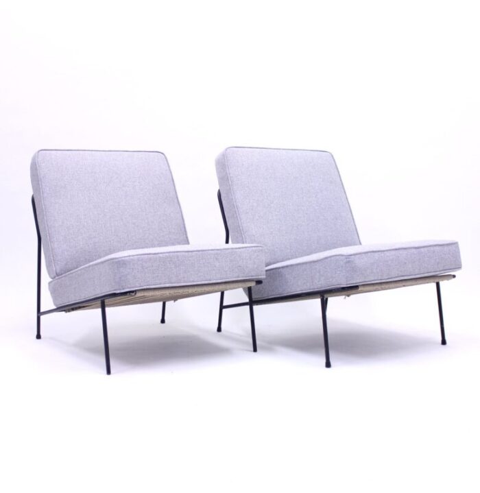 lounge chairs by alf svensson for dux 1950s set of 2 7