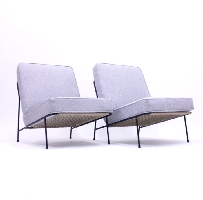 lounge chairs by alf svensson for dux 1950s set of 2 8