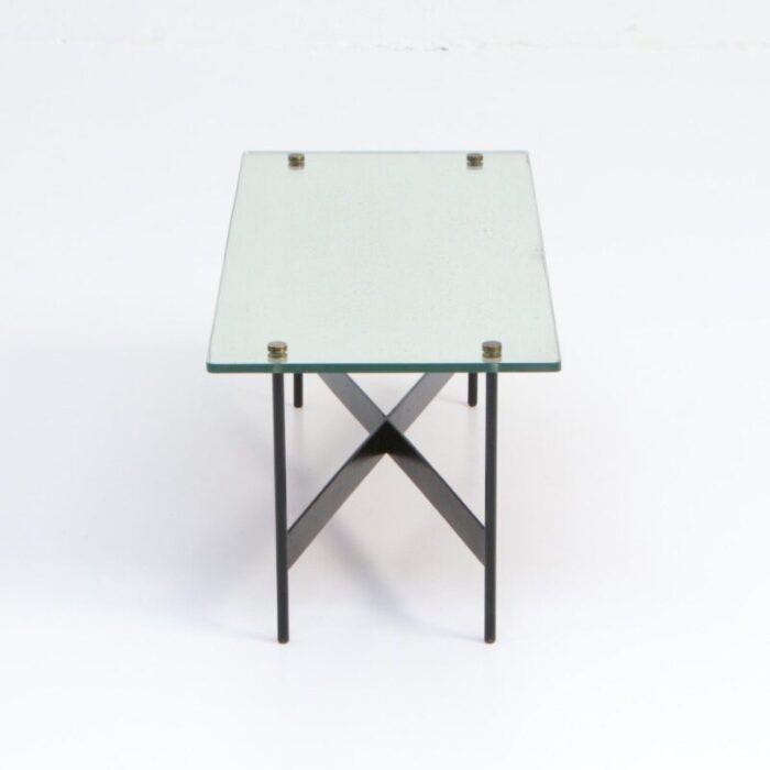 low mirror coffee table attributed to alfred hendrickx 1950s 6