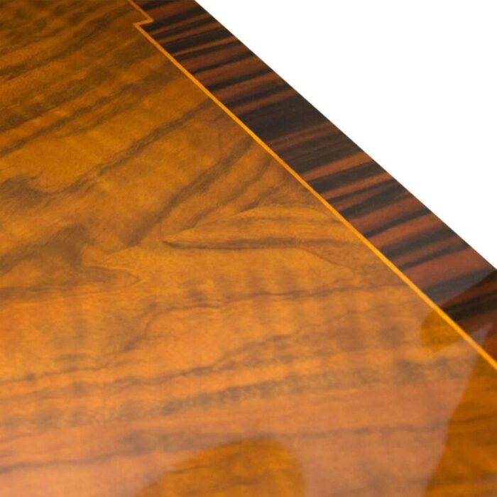 macassar ebony and walnut coffee table 1930s 4