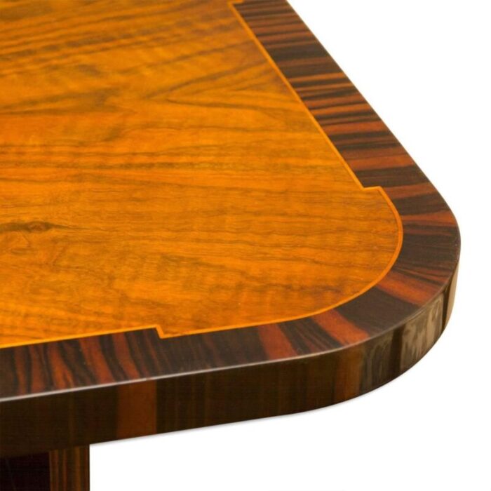 macassar ebony and walnut coffee table 1930s 6