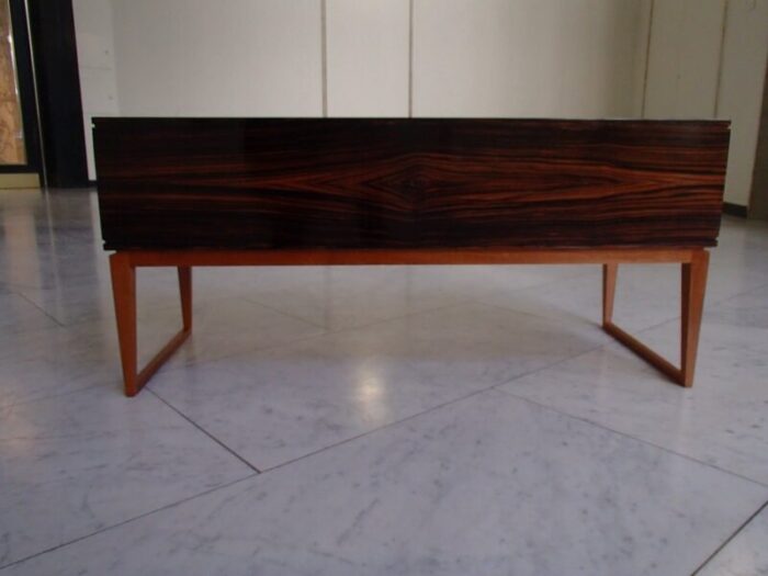 macassar sideboard with 4 drawers 1960s 5