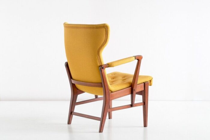 mahogany armchairs by bertil soederberg for nordiska kompaniet 1940s set of 2 13