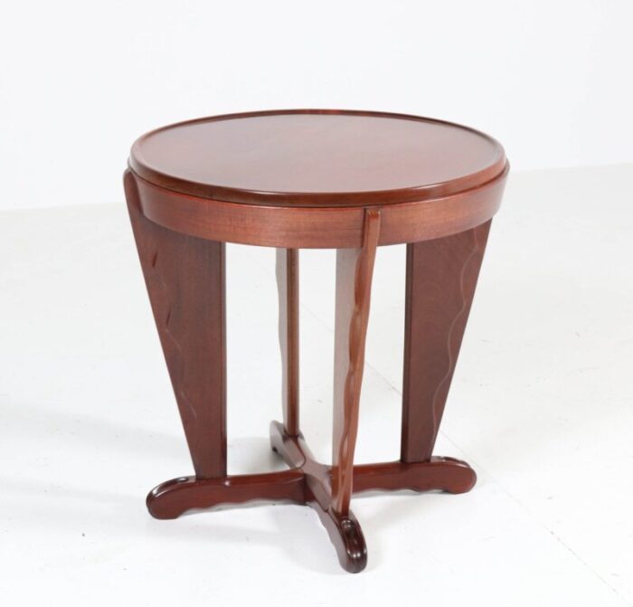 mahogany coffee table by a f van der weij 1920s 5